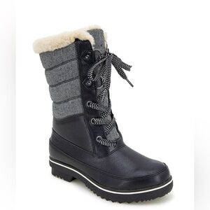 Brand New in Box - Jambu Black and Gray Winter Boots